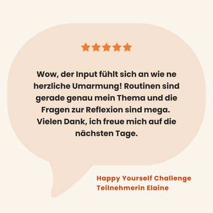 Happy Yourself Challenge