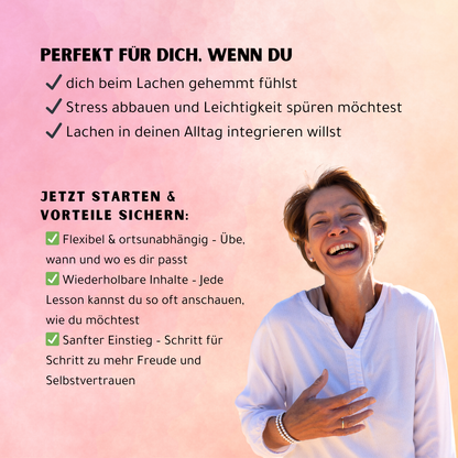 Be Happy & Feel Good - Lachyoga Online Kurs